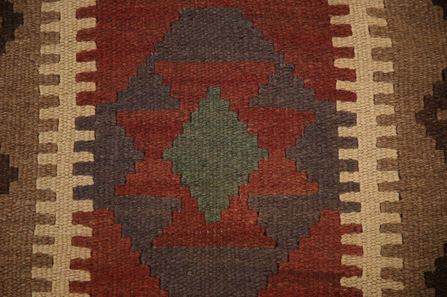 Kilim Geometric Runner Rug 2x6