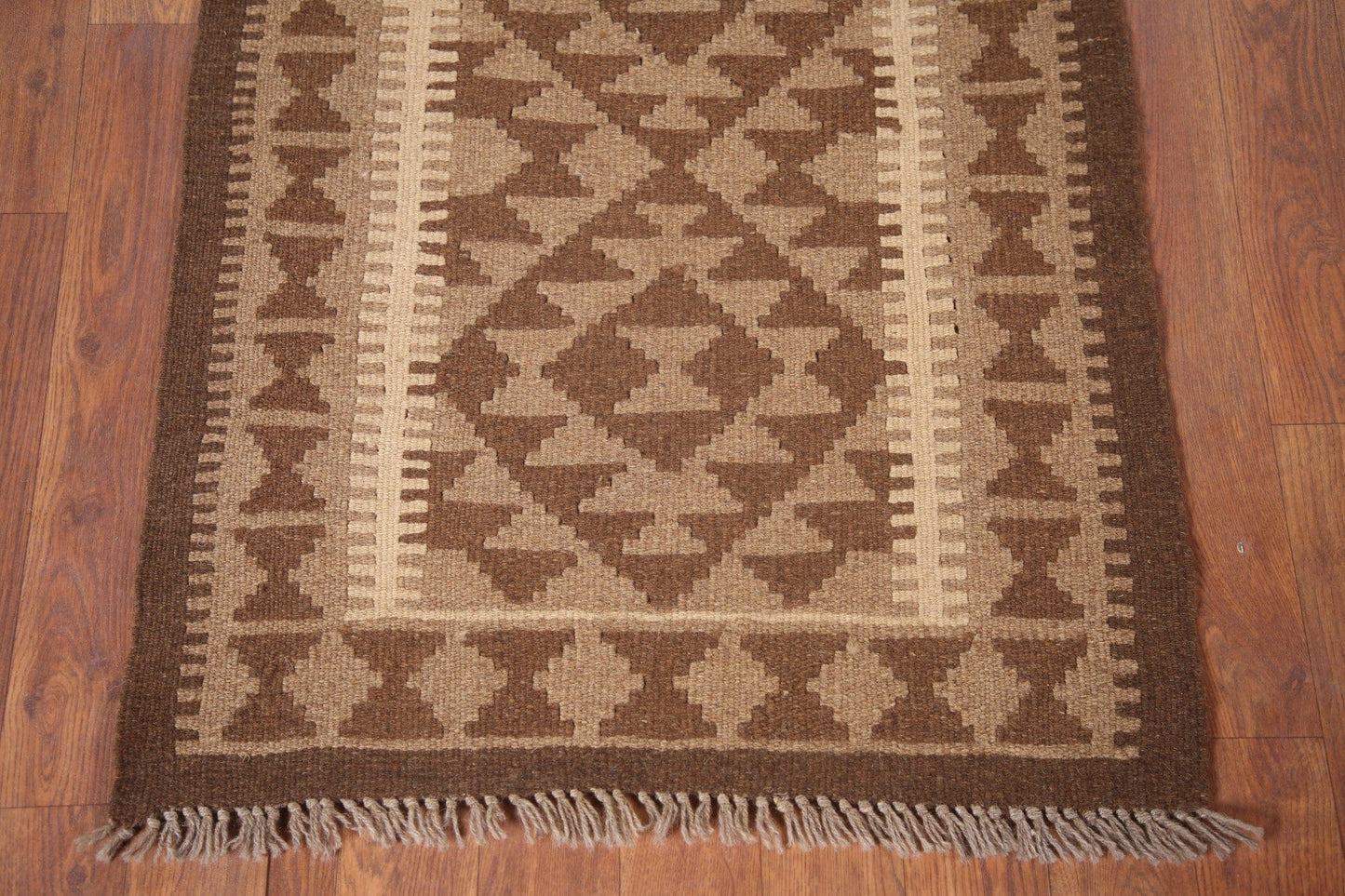 Geometric Kilim Oriental Runner Rug 2x7