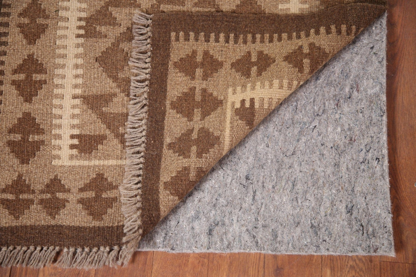 Reversible Wool Kilim Oriental Runner Rug 2x7