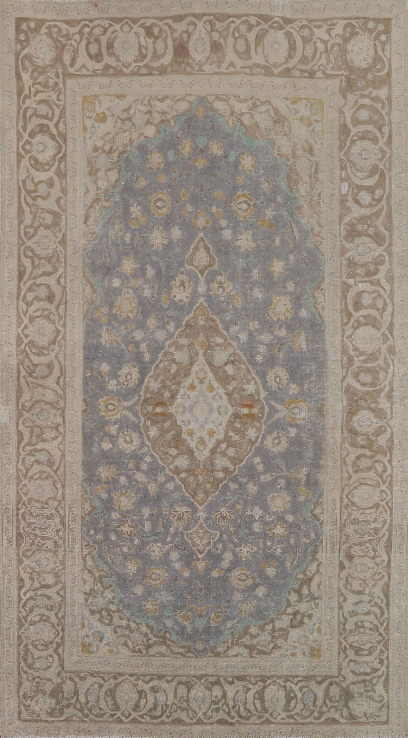 Traditional Kashan Persian Area Rug 6x10