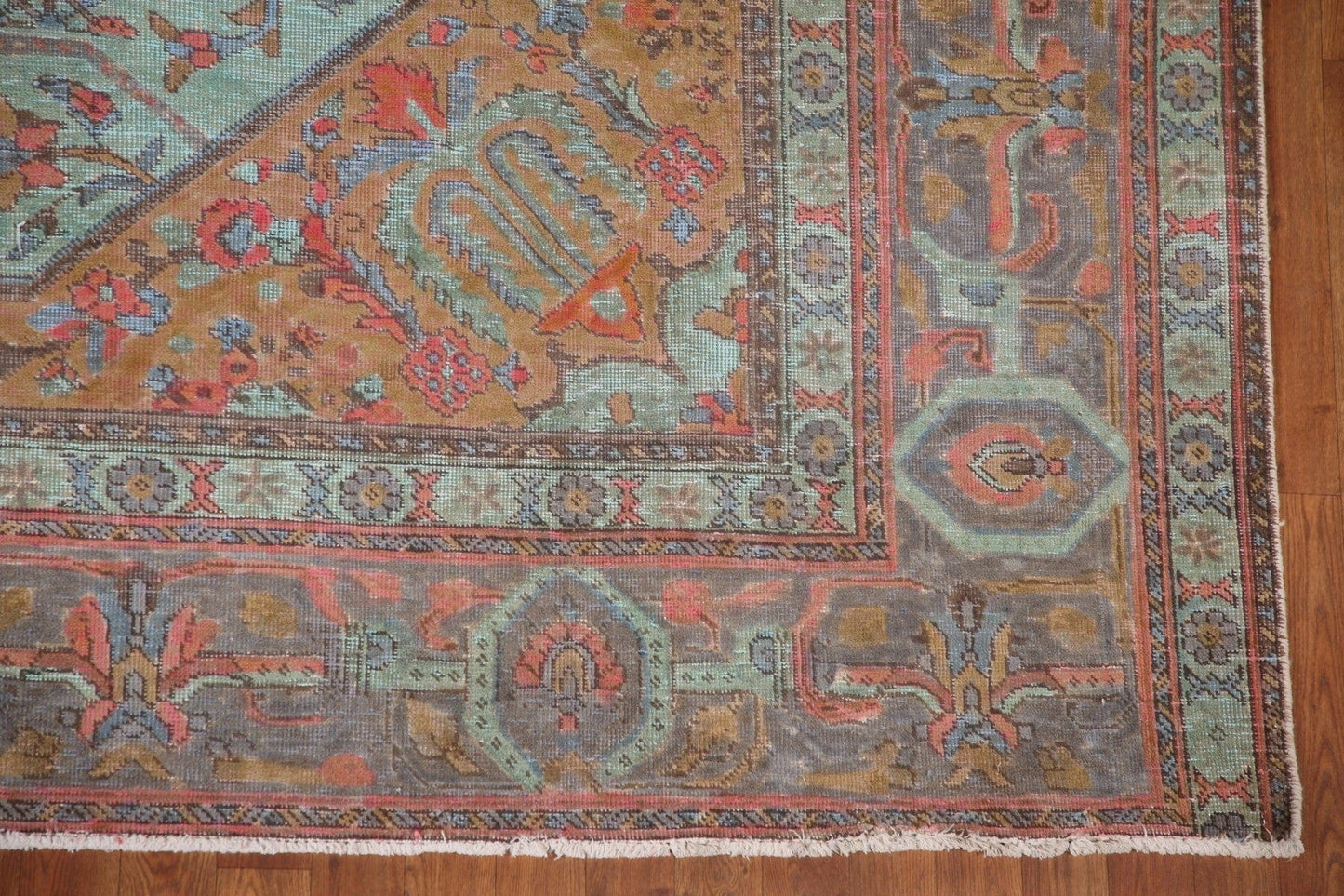 Over-Dyed Tabriz Persian Area Rug 10x12