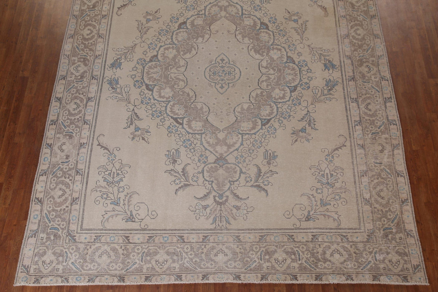 Distressed Tabriz Persian Area Rug 10x12