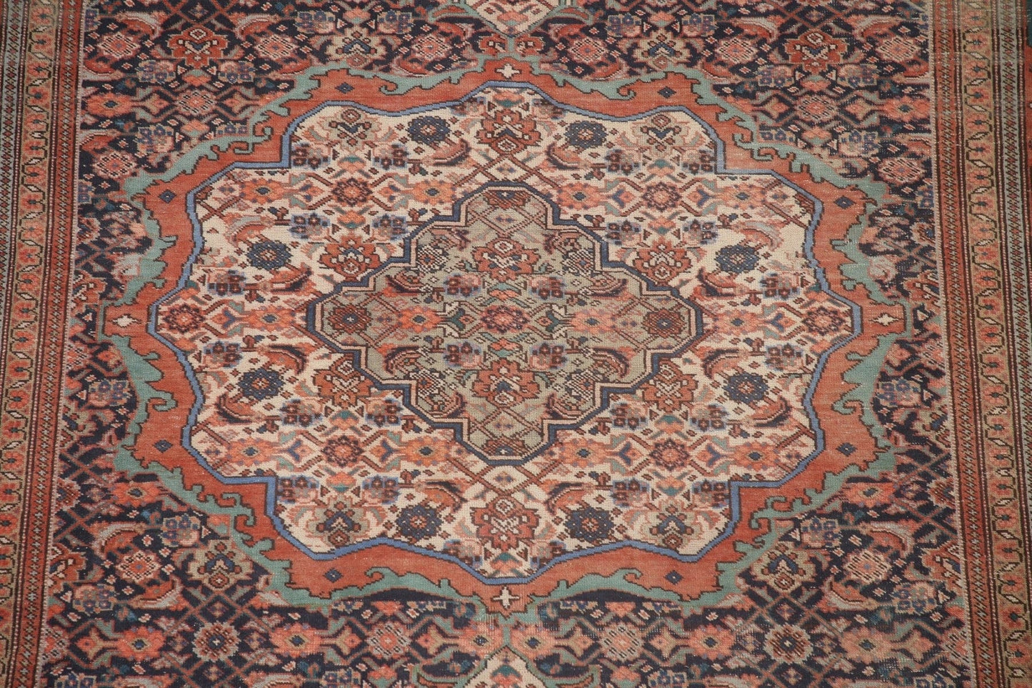 Vegetable Dye Tabriz Persian Area Rug 6x10