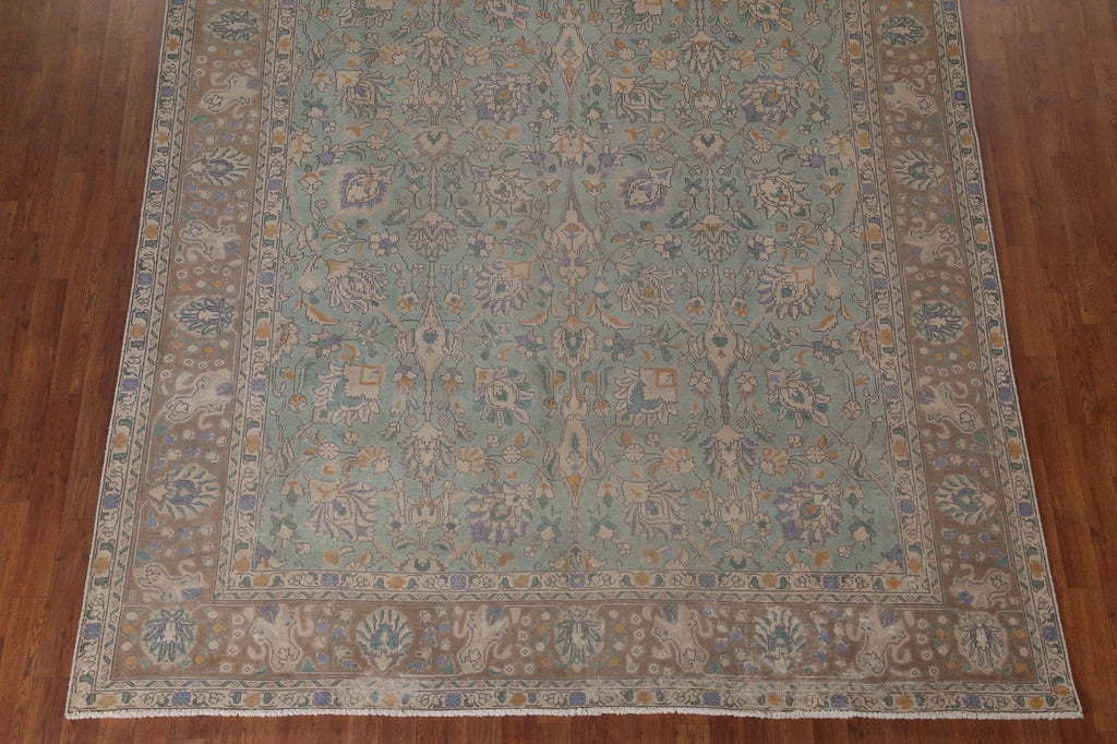 All-Over Floral Tabriz Persian Area Rug 8x11