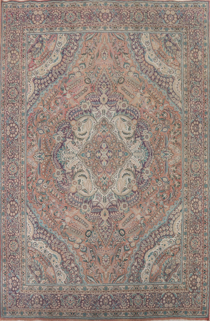 Vintage Tabriz Persian Area Rug 10x12