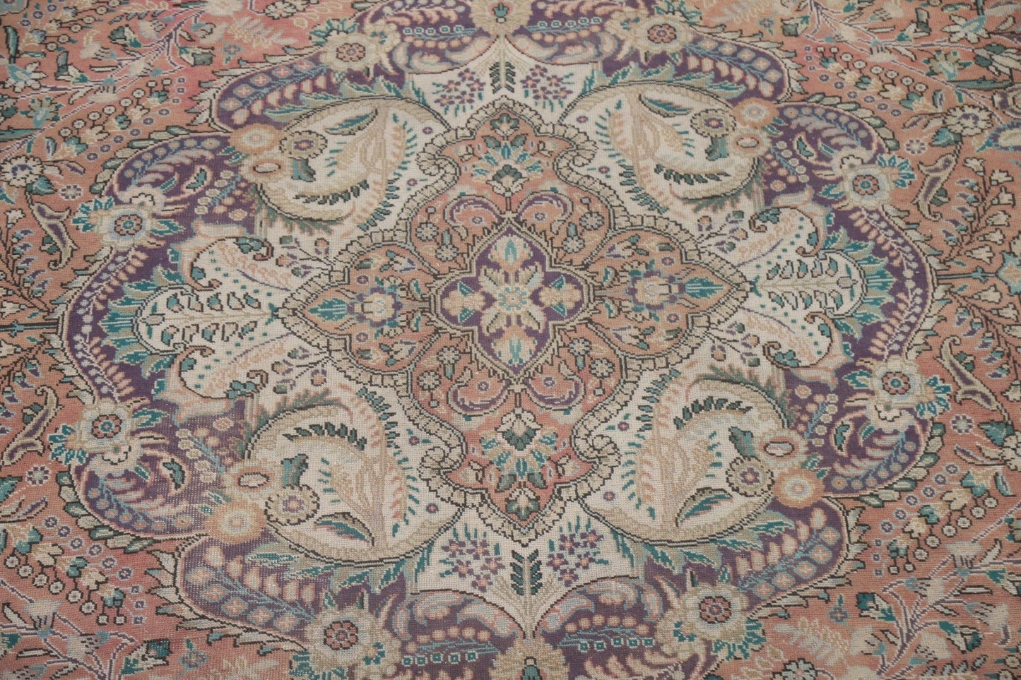 Vintage Tabriz Persian Area Rug 10x12