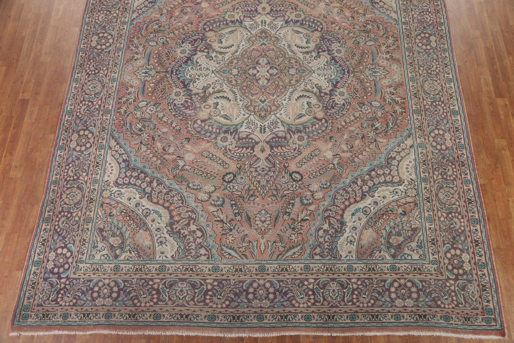 Vintage Tabriz Persian Area Rug 10x12