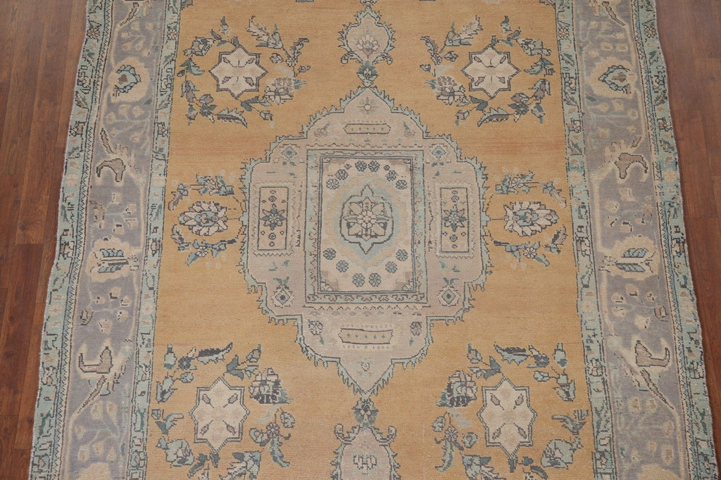 Geometric Tabriz Persian Area Rug 6x10