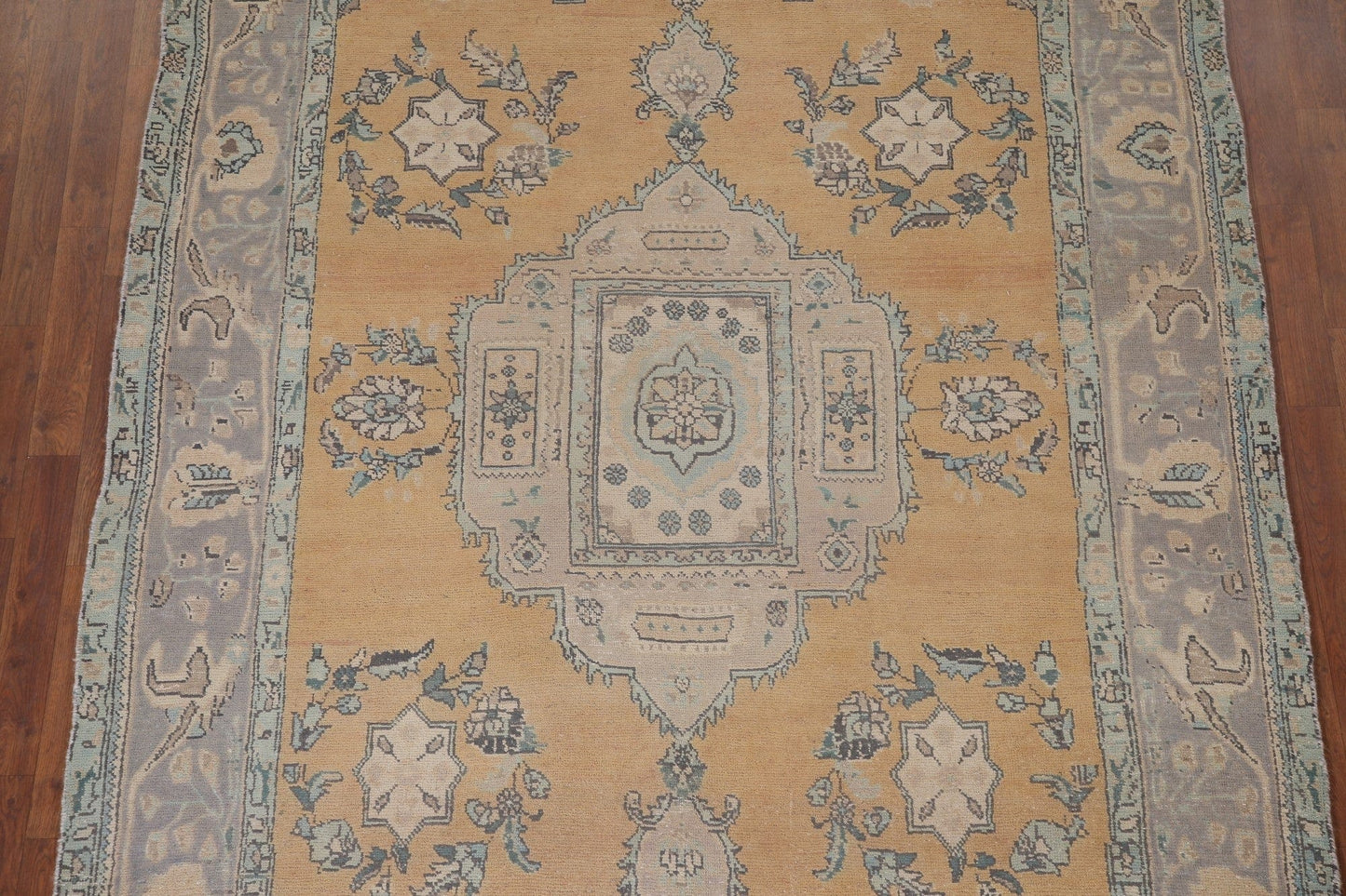 Geometric Tabriz Persian Area Rug 6x10