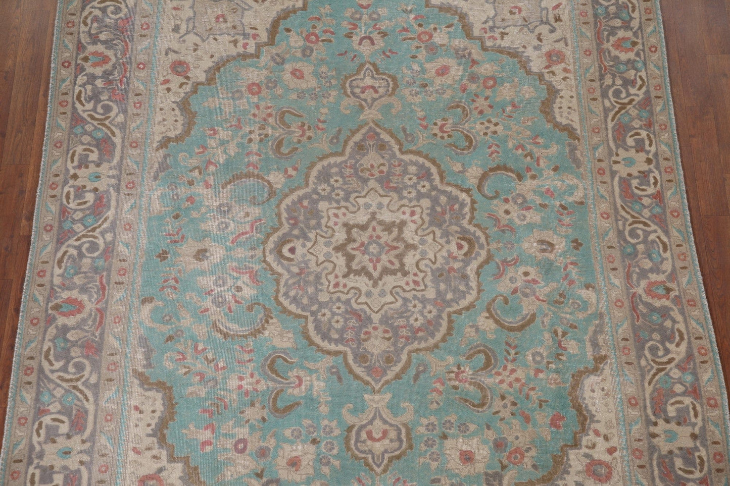 Over-Dyed Tabriz Persian Area Rug 6x9