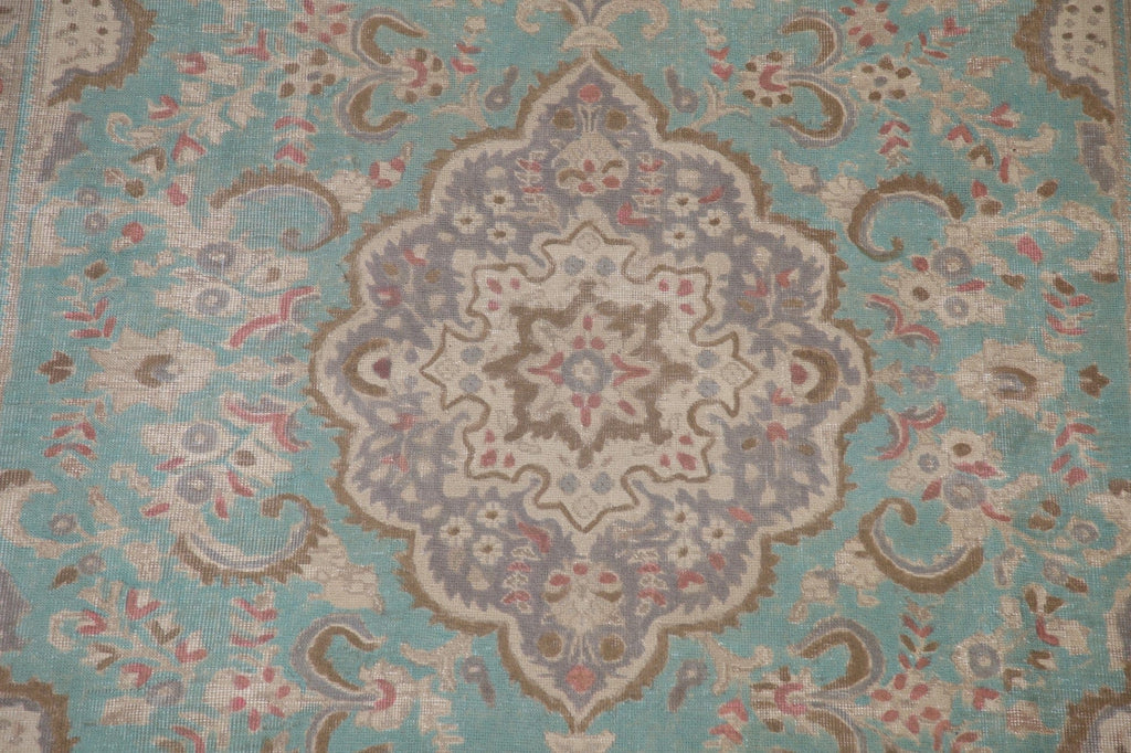 Over-Dyed Tabriz Persian Area Rug 6x9