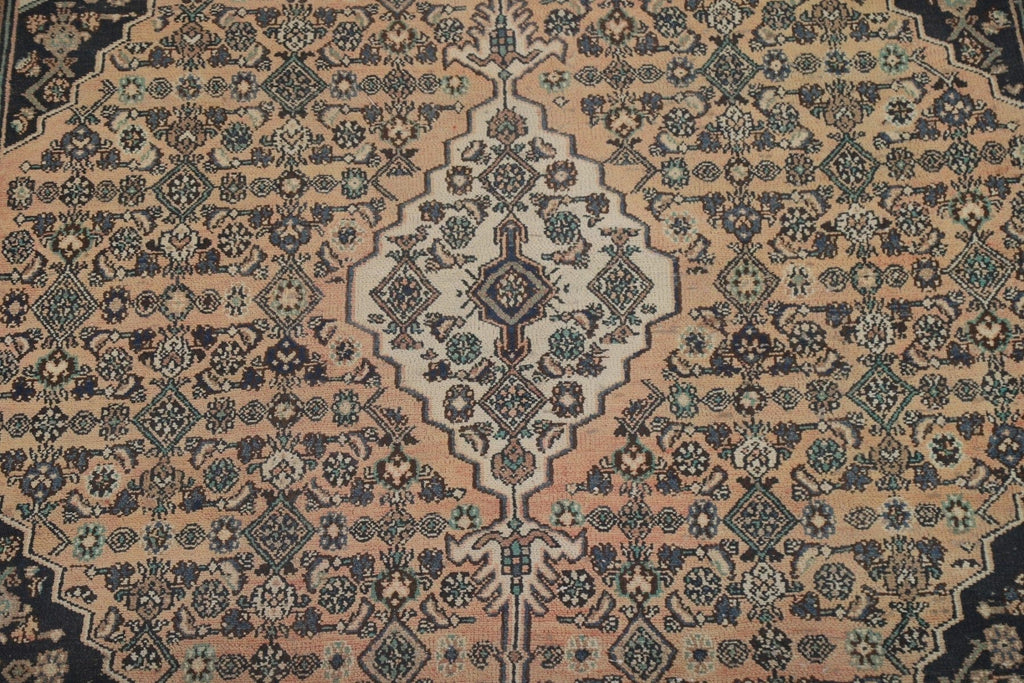 Geometric Hamedan Persian Area Rug 9x12