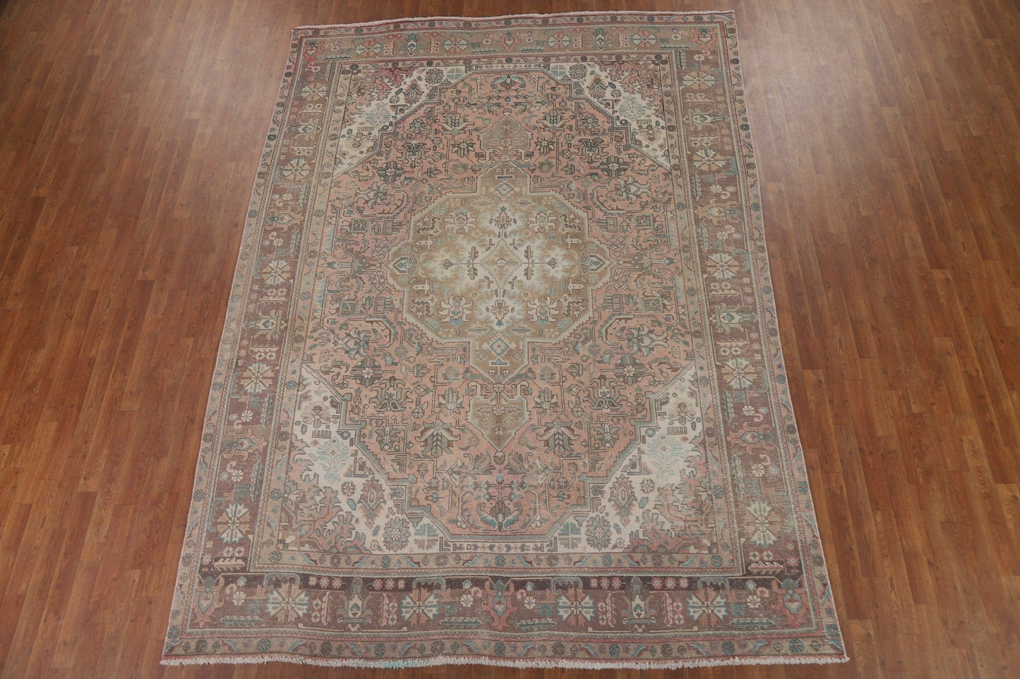 Geometric Tabriz Persian Area Rug 8x11