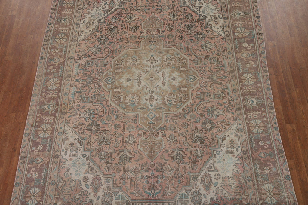 Geometric Tabriz Persian Area Rug 8x11