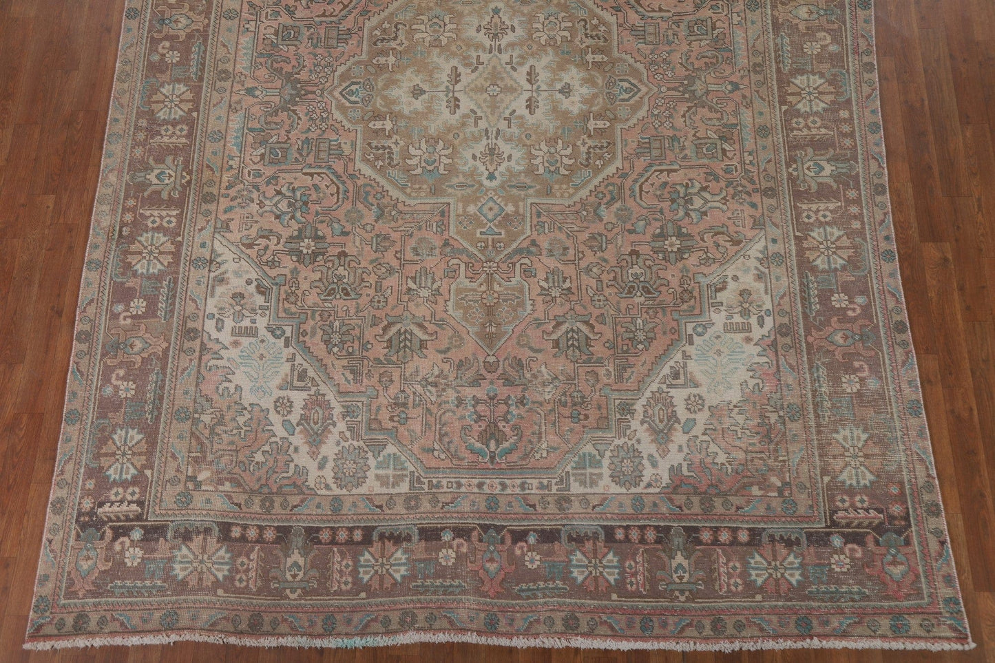 Geometric Tabriz Persian Area Rug 8x11