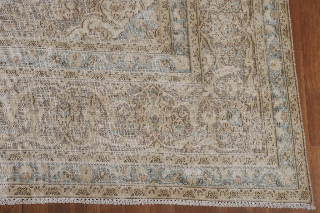 Distressed Tabriz Persian Area Rug 9x12