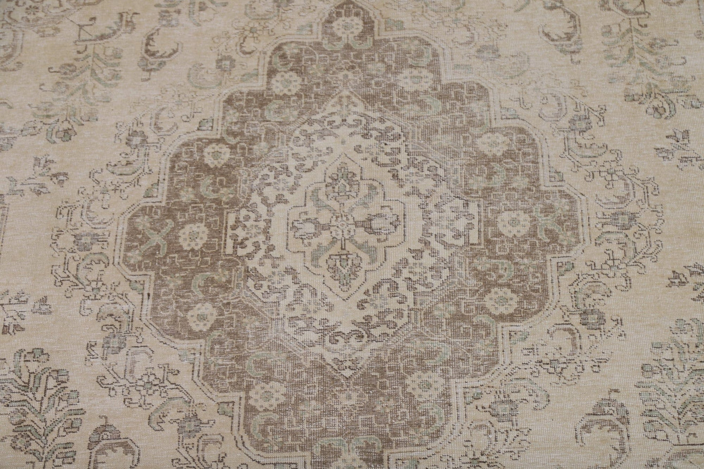 Distressed Tabriz Persian Area Rug 9x12