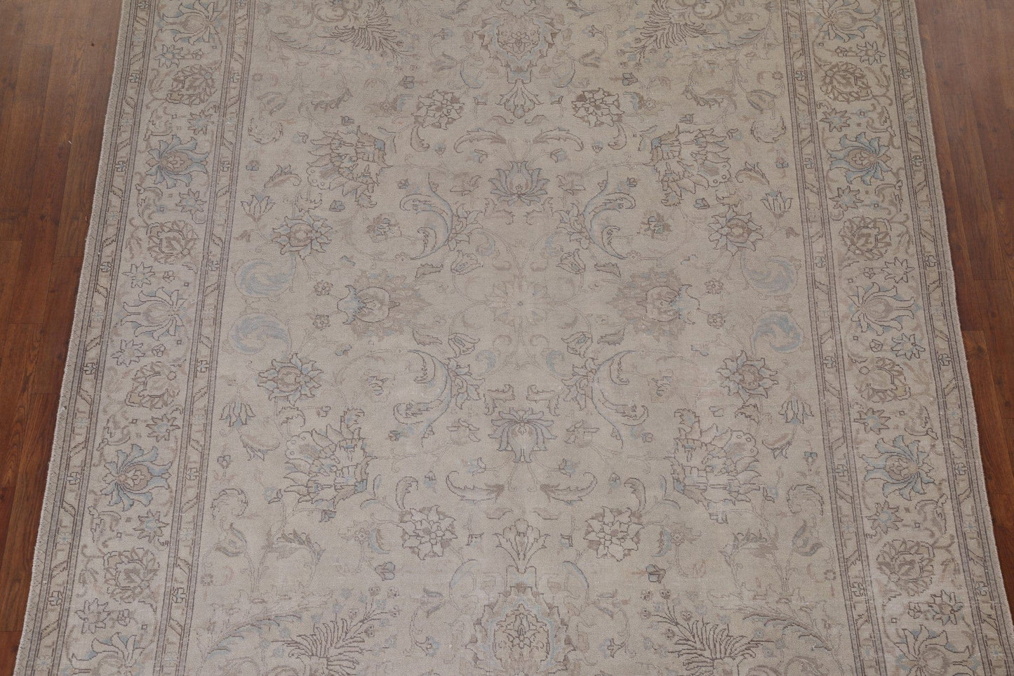 Distressed Tabriz Persian Area Rug 7x11