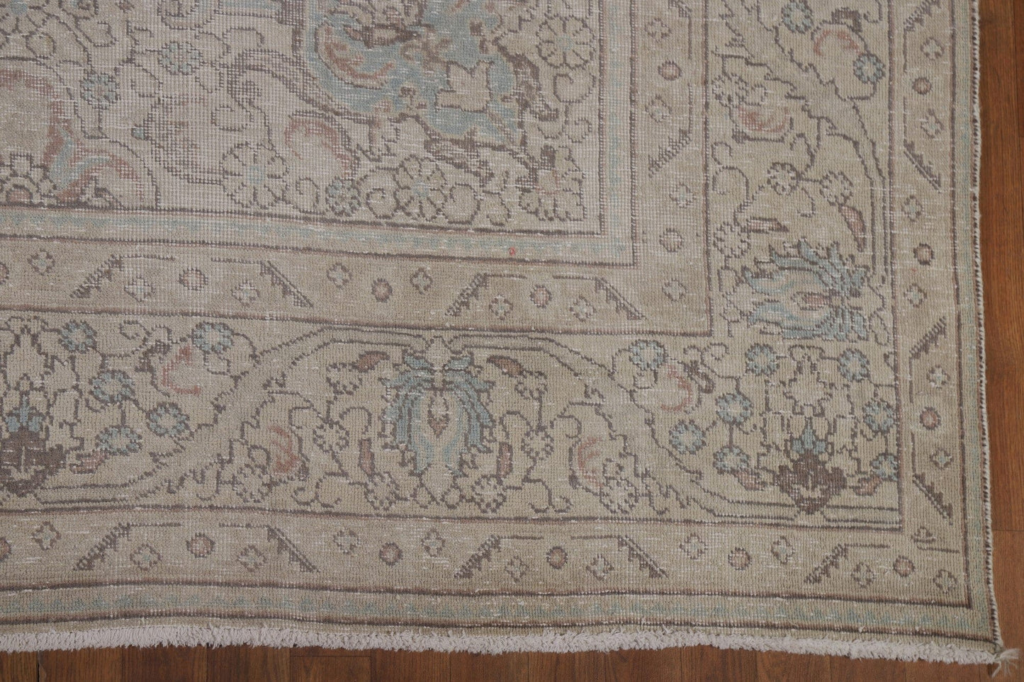 Wool Distressed Tabriz Persian Area Rug 10x13