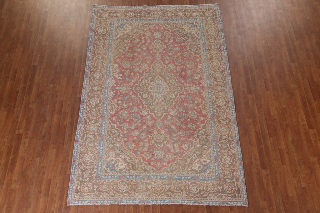 Traditional Kashan Persian Area Rug 6x10