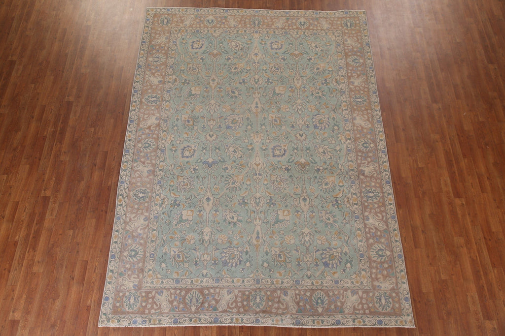 Floral Tabriz Persian Area Rug 8x11