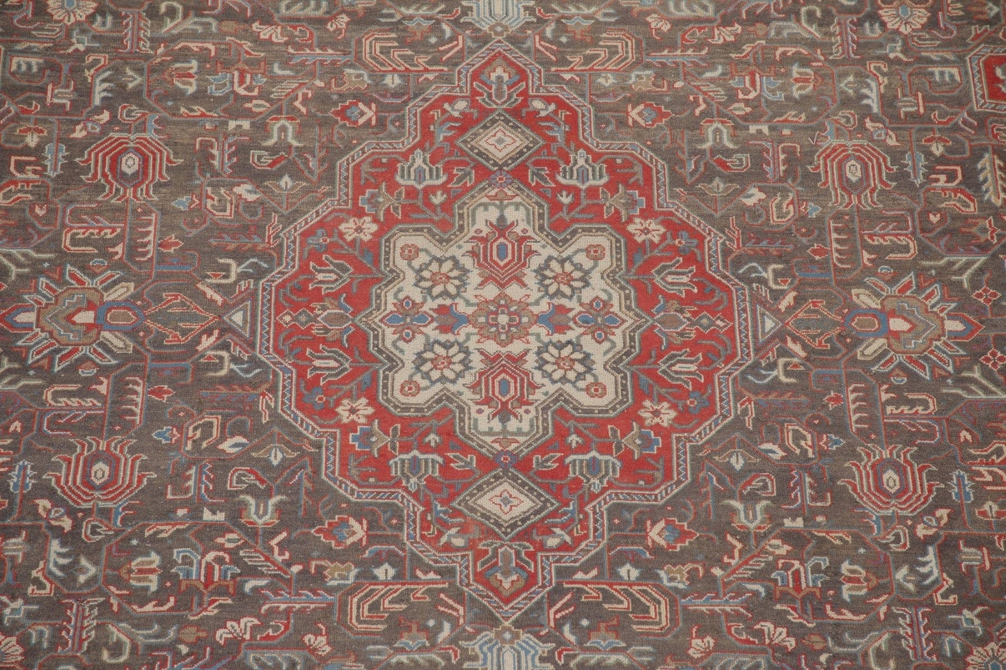 Vintage Tabriz Persian Large Area Rug 10x14