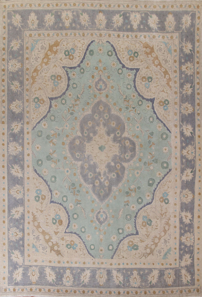 Over-Dyed Tabriz Persian Area Rug 10x12