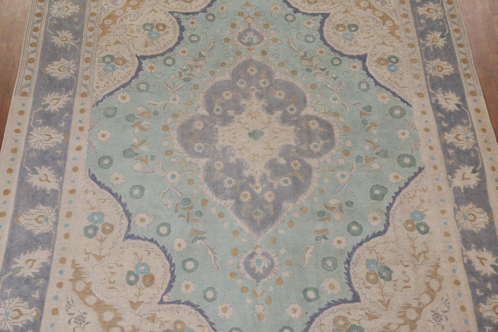 Over-Dyed Tabriz Persian Area Rug 10x12