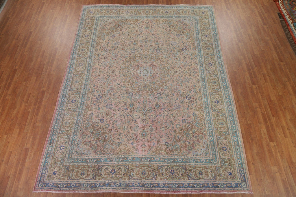 Traditional Kashan Persian Area Rug 9x13