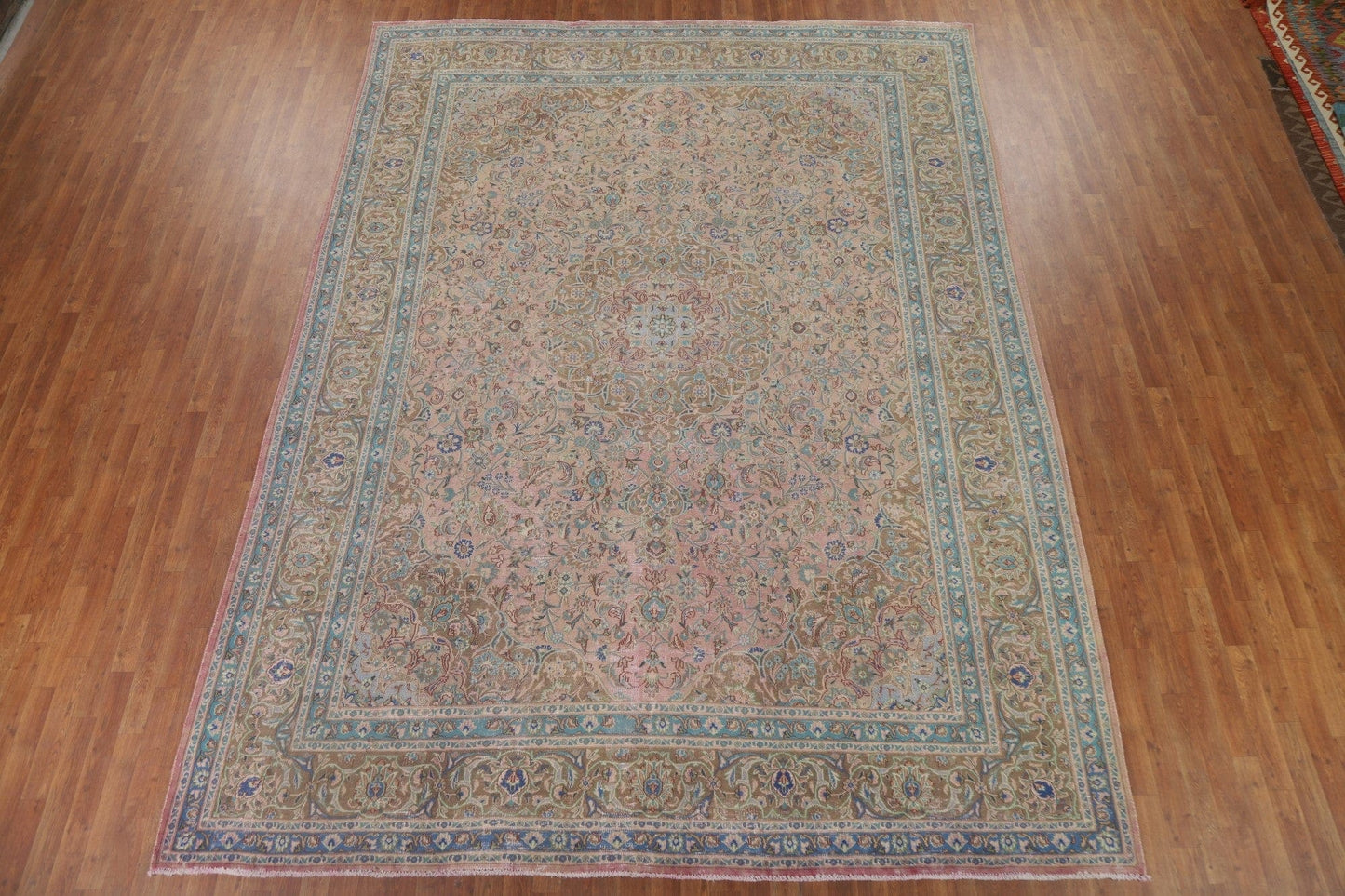 Traditional Kashan Persian Area Rug 9x13