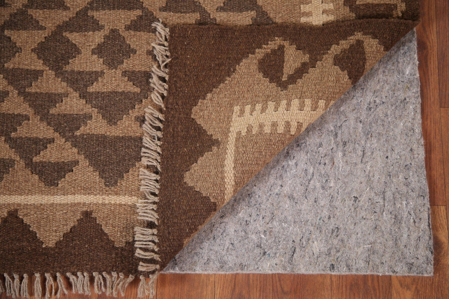 Kilim Reversible Wool Area Rug 3x6