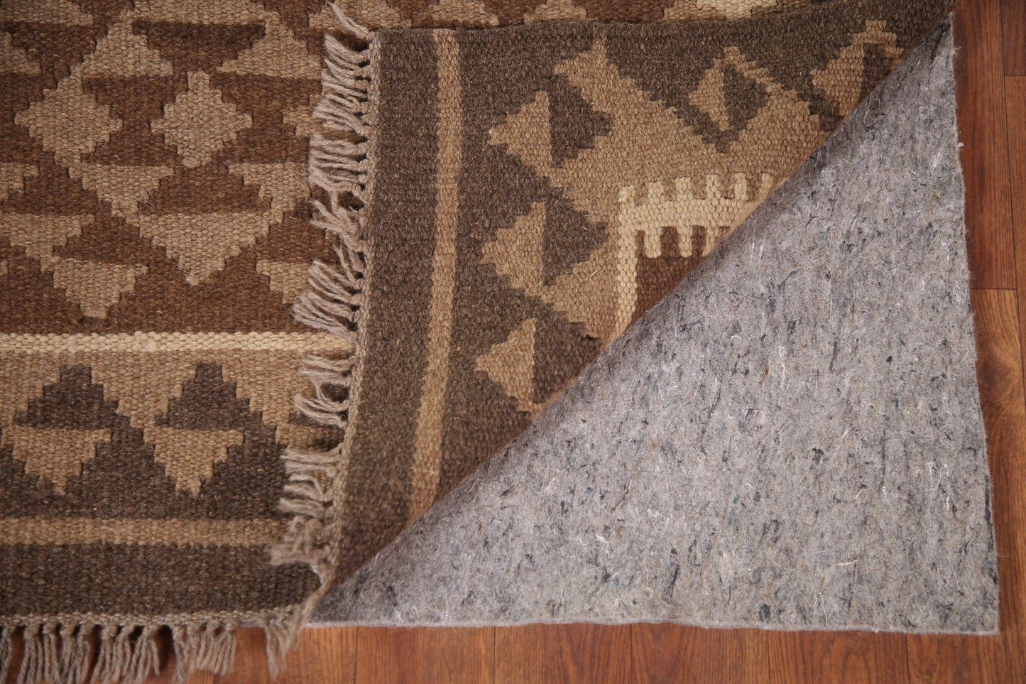 Kilim Reversible Wool Area Rug 3x6