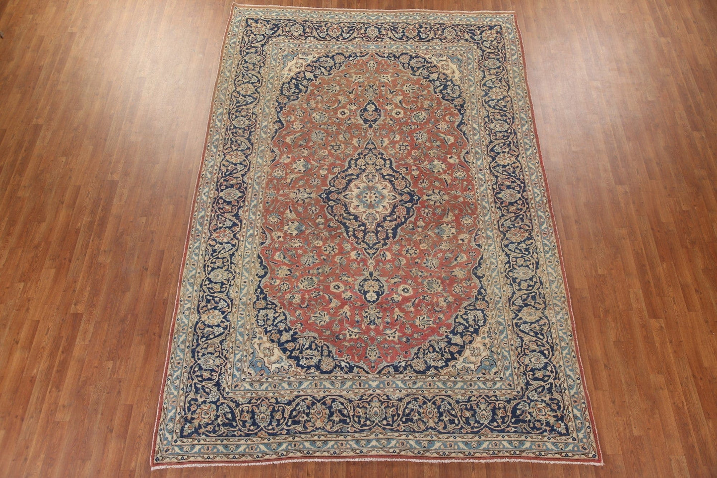 Traditional Kashan Persian Area Rug 8x12