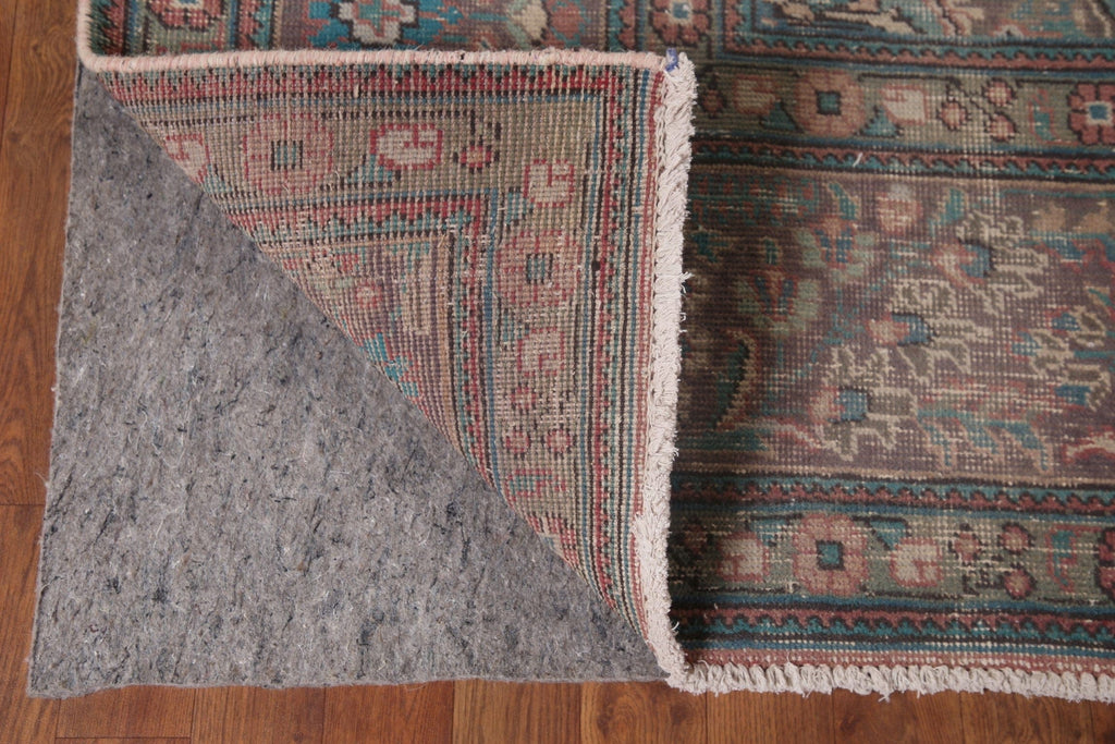 Distressed Tabriz Persian Area Rug 10x13