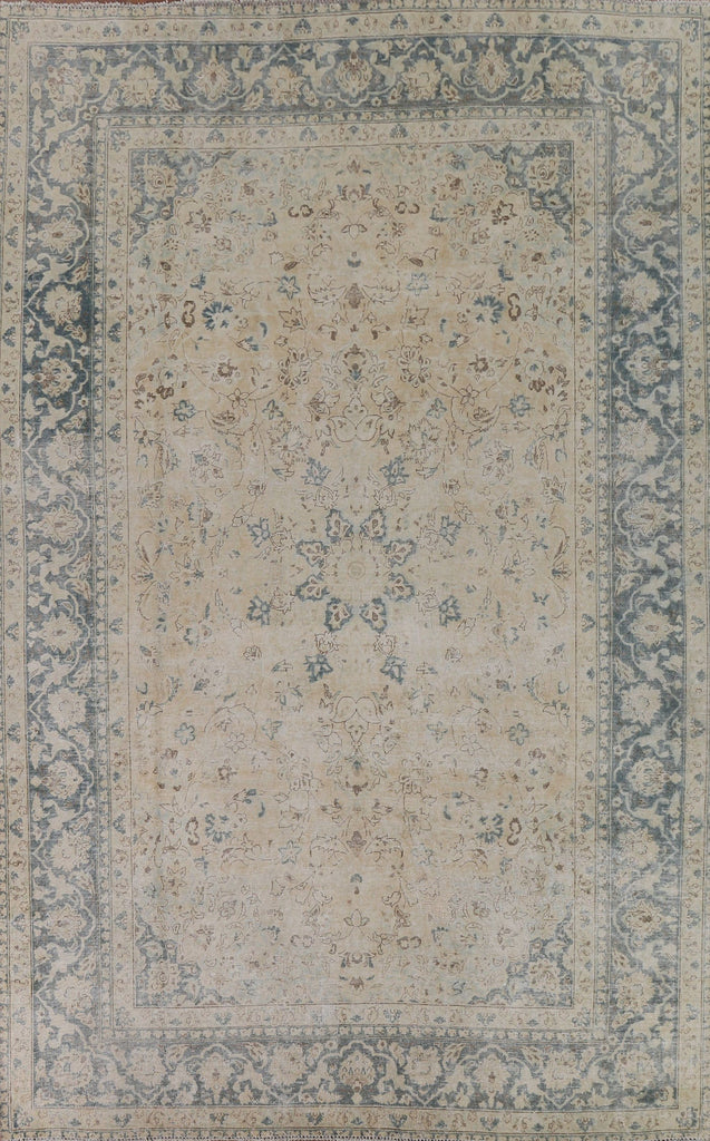 Antique Najafabad Persian Area Rug 10x13