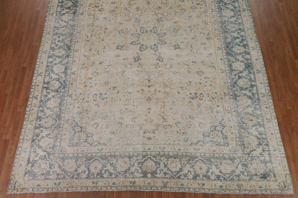 Antique Najafabad Persian Area Rug 10x13