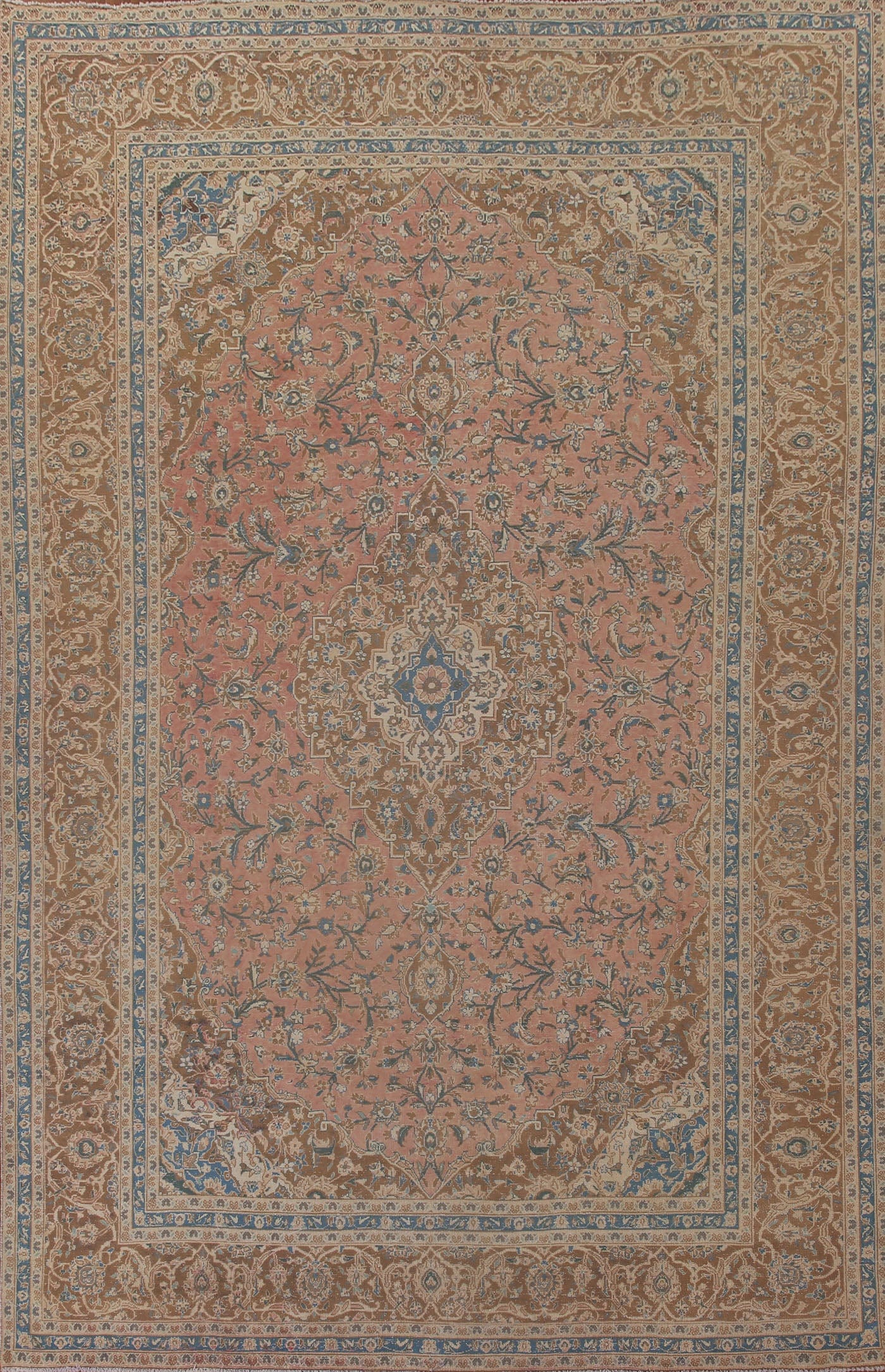 Traditional Kashan Persian Area Rug 10x13