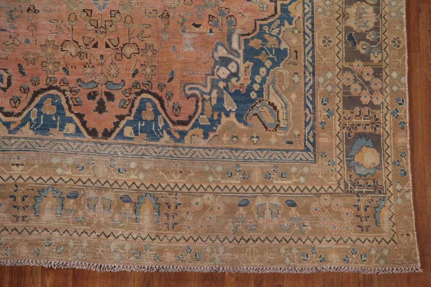Handmade Wool Tabriz Persian Area Rug 6x9