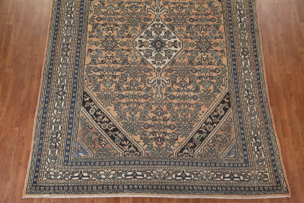 Geometric Hamedan Persian Area Rug 8x12