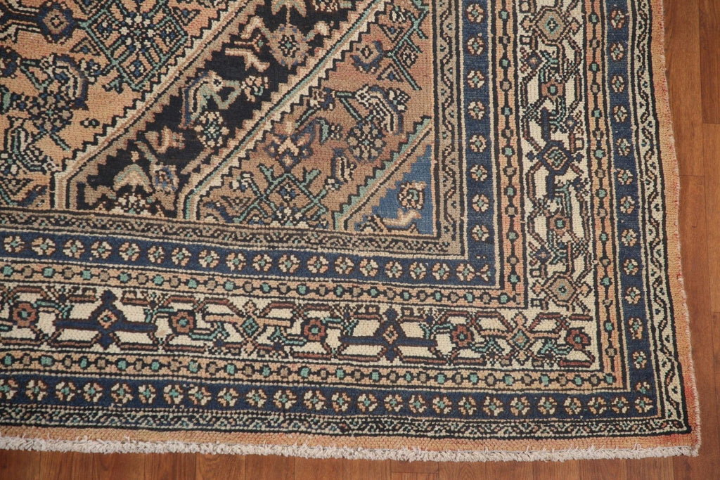 Geometric Hamedan Persian Area Rug 8x12