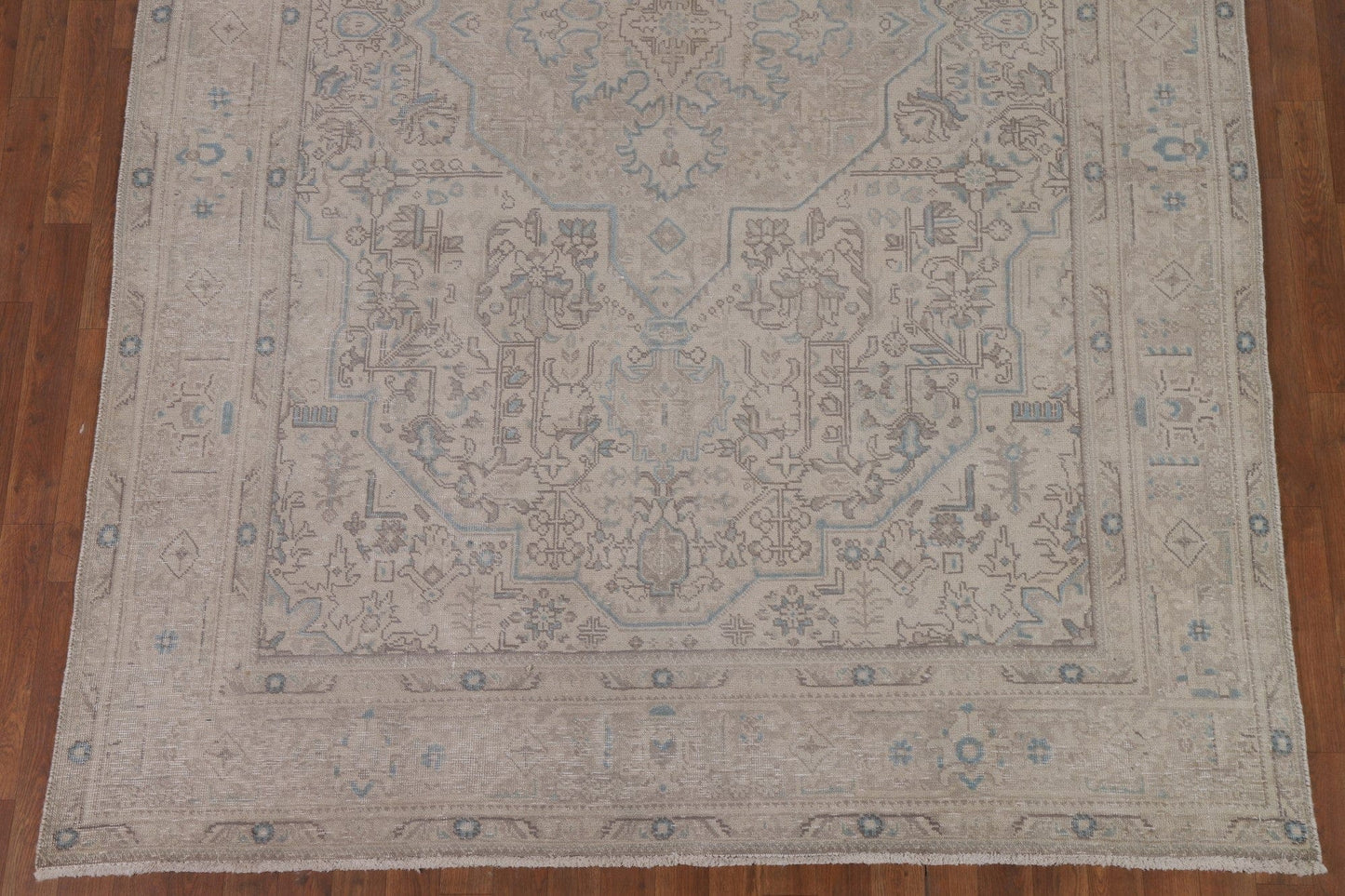 Wool Distressed Tabriz Persian Area Rug 7x10