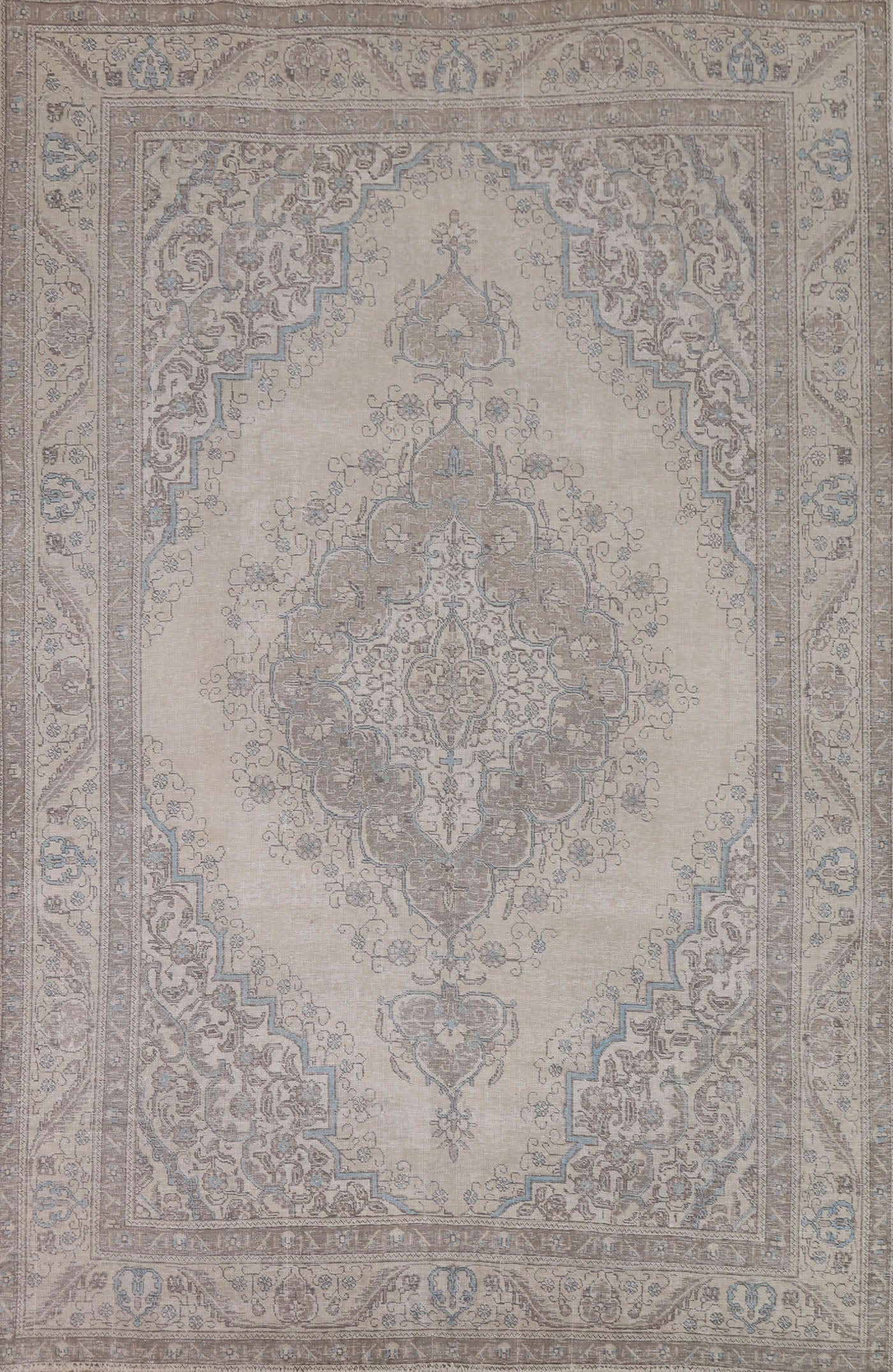 Distressed Tabriz Persian Area Rug 8x10