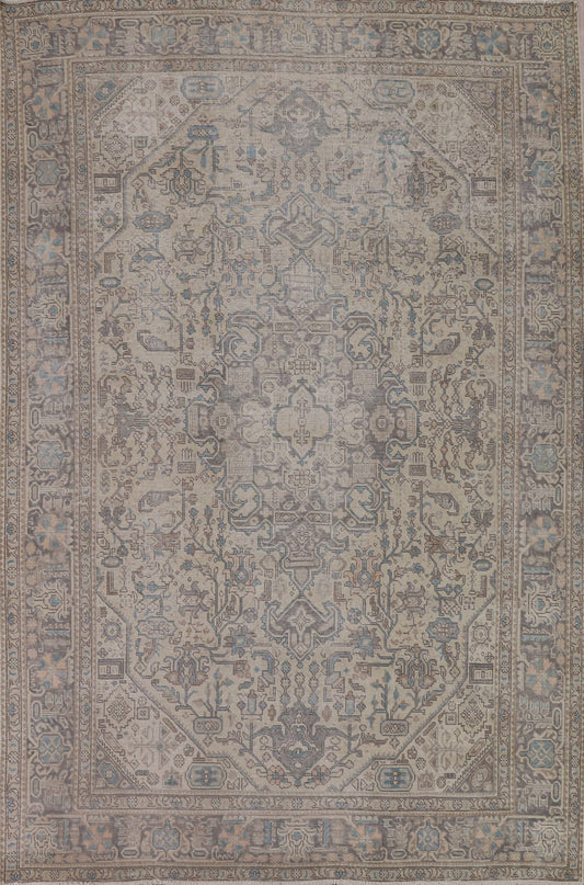 Vintage Wool Tabriz Persian Area Rug 8x11