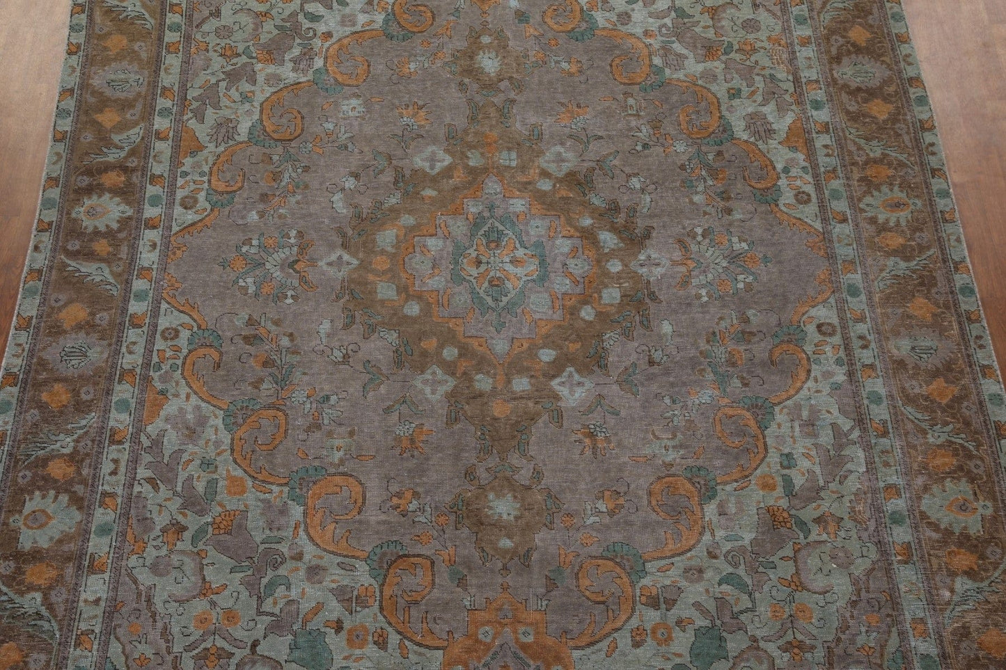 Antique Tabriz Persian Area Rug 9x12