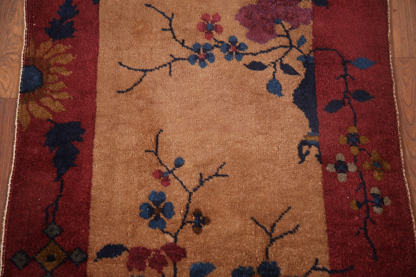 Vegetable Dye Deco Nichols Oriental Rug 2x3