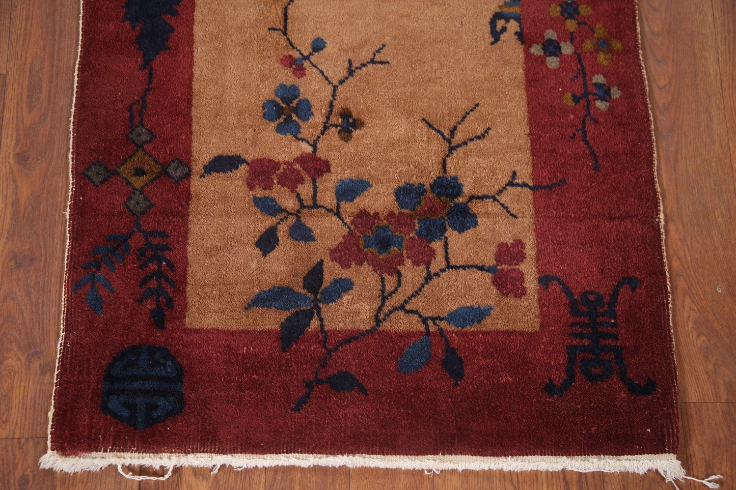 Vegetable Dye Deco Nichols Oriental Rug 2x3