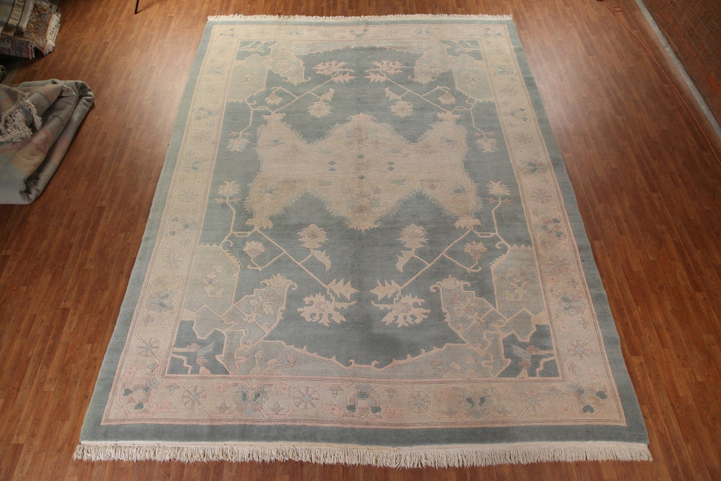 Vegetable Dye Nepalese Oriental Large Rug 12x16