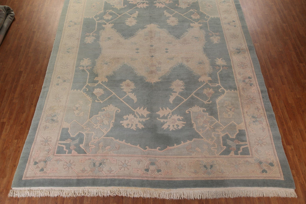 Vegetable Dye Nepalese Oriental Large Rug 12x16