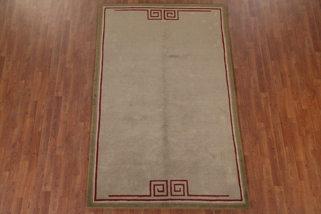 Nepalese Vegetable Dye Area Rug 5x8