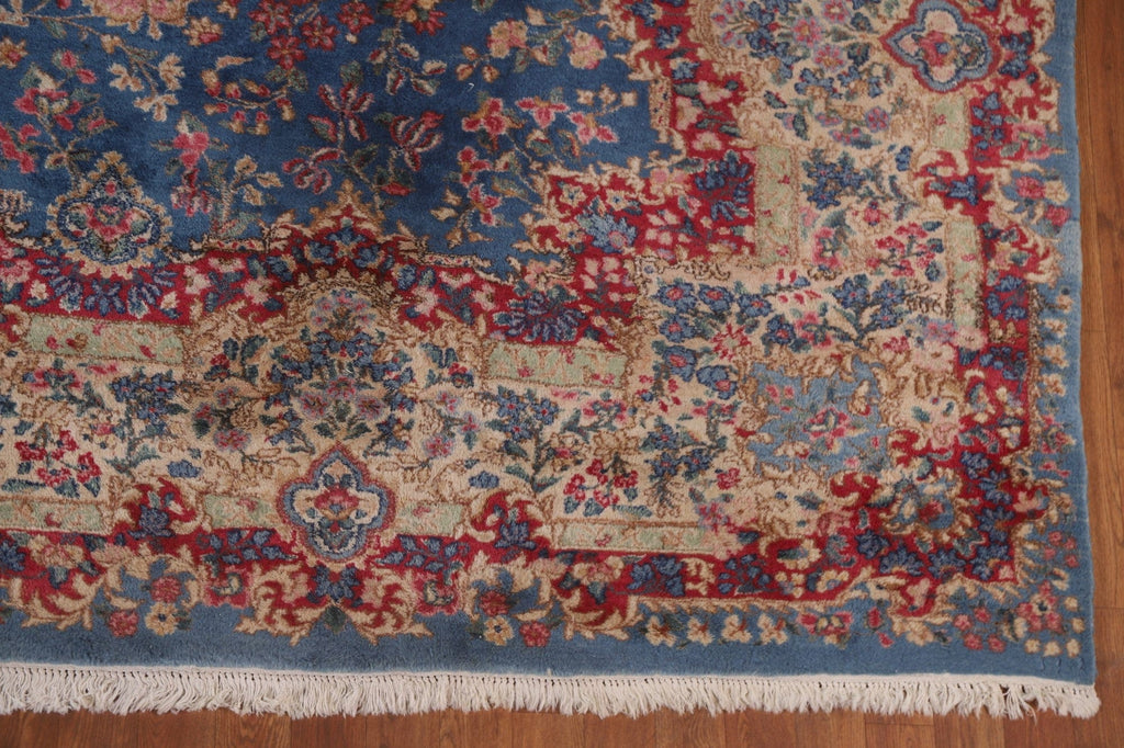 Vegetable Dye Kerman Antique Persian Large Rug 10x18